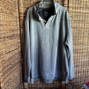 Carbon2cobalt Men's Gray pullover